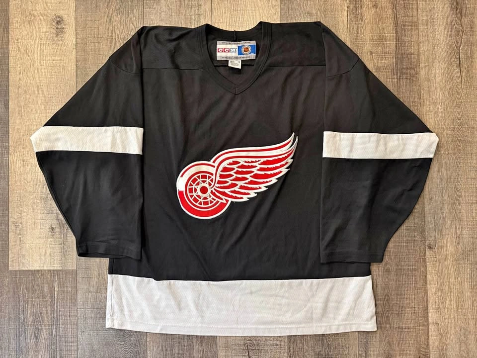 NHL Detroit Red Wings CCM Retro Alternate Jersey XL