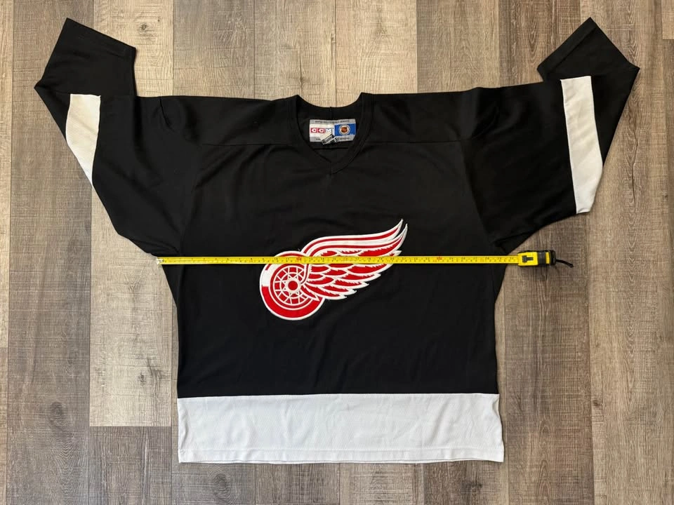 NHL Detroit Red Wings CCM Retro Alternate Jersey XL - photo 5