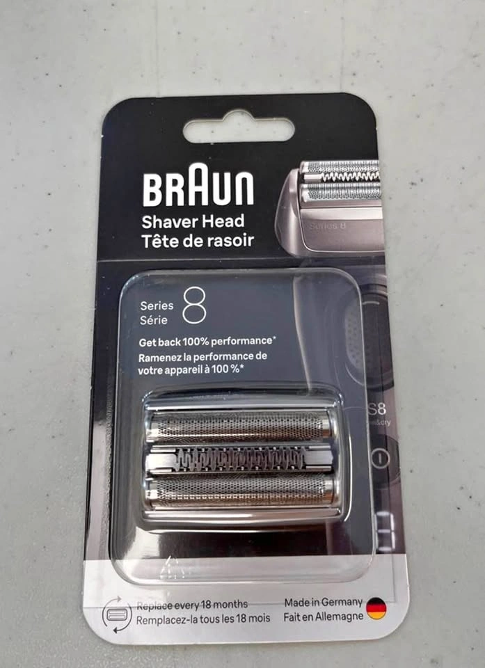 Braun Replacement Head Series 8 83M Silver