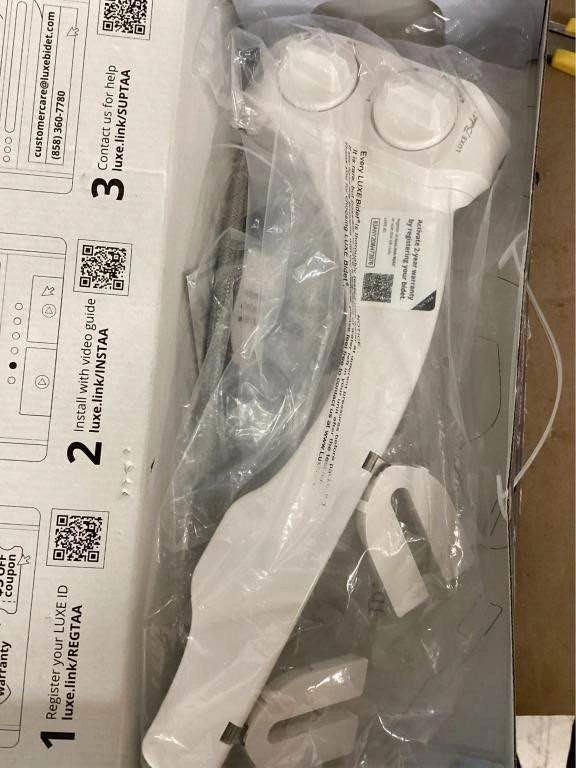 Brand new LUXE BIDET NEO 120 PLUS - SINGLE NOZZLE, WHITE - photo 3