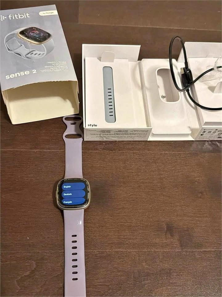 Fitbit Sense 2 Smartwatch with Heart Rate Monitor - Blue Mist