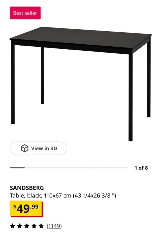 IKEA SANDSBERG Table - photo 2