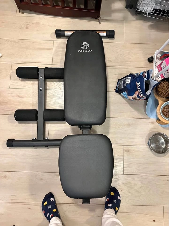 Gold's Gym Adjustable Weight Sit-up workout bench