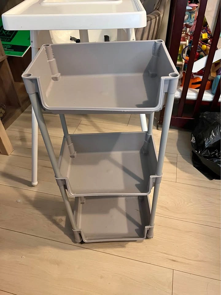 3 Tier Rolling Cart