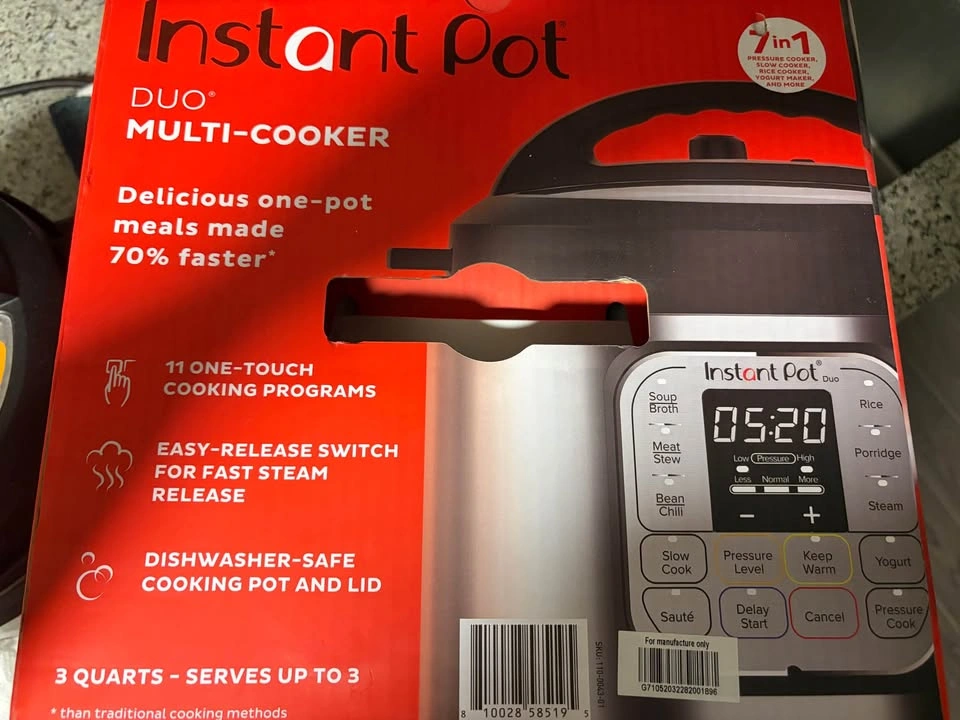 Instant Pot Duo 3-Quart Multi-Cooker – Excellent Condition - photo 2
