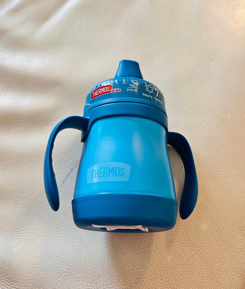 Thermos Kids 7 oz Stainless Steel Sippy Cup with Handles