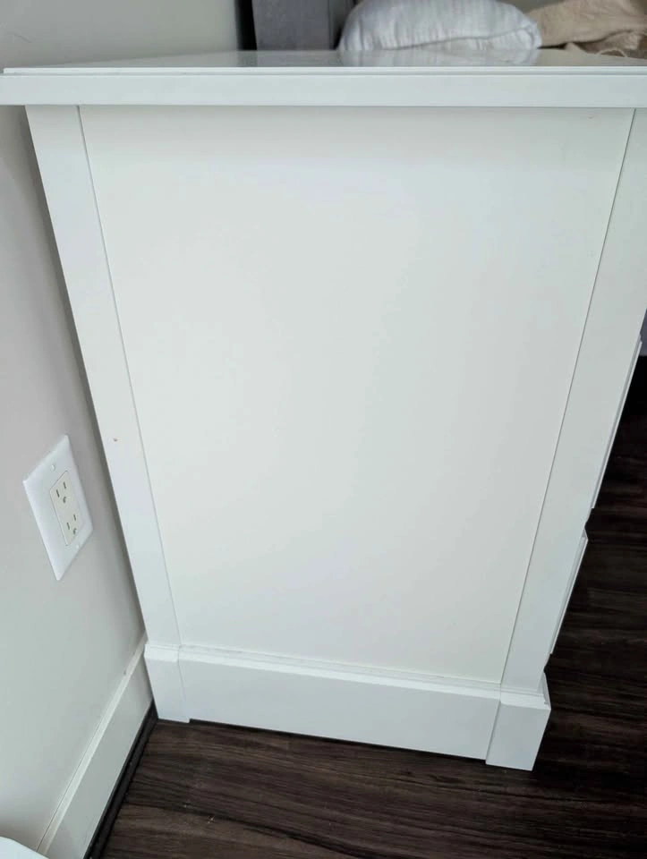 White IKEA Nightstand - photo 3