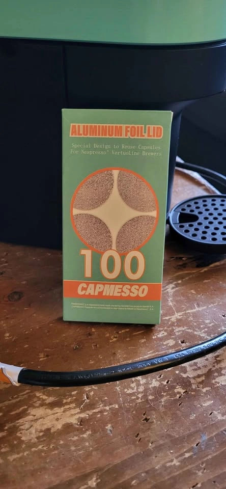 Nespresso Coffee Machine with aluminum Foil Lids - photo 5