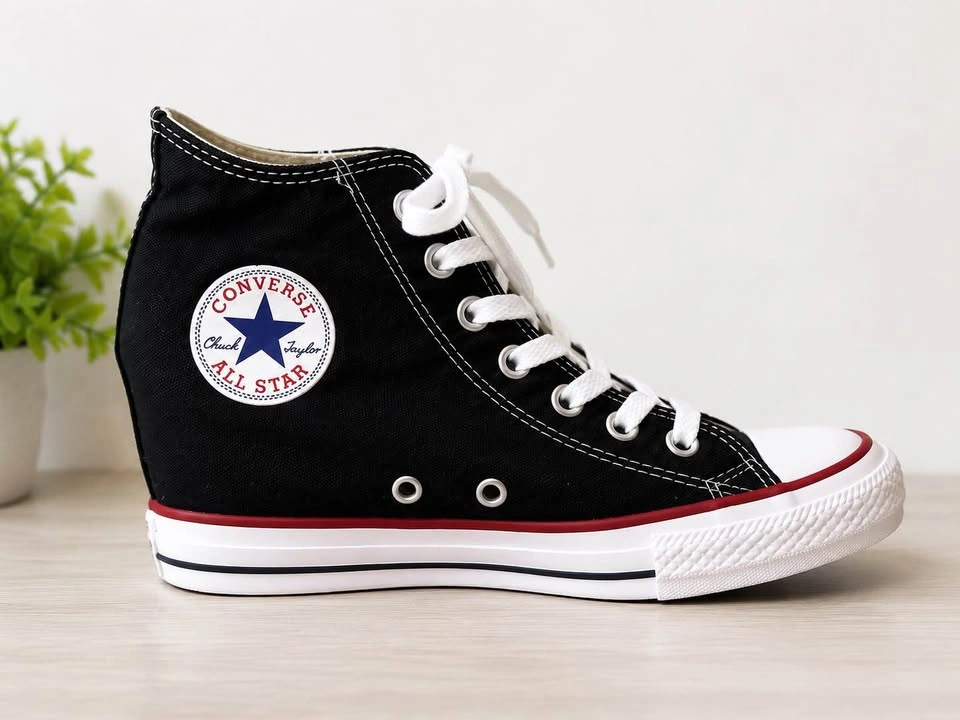 NEW Converse Chuck Taylor All Star Hidden Wedge Sneakers – Women - photo 2