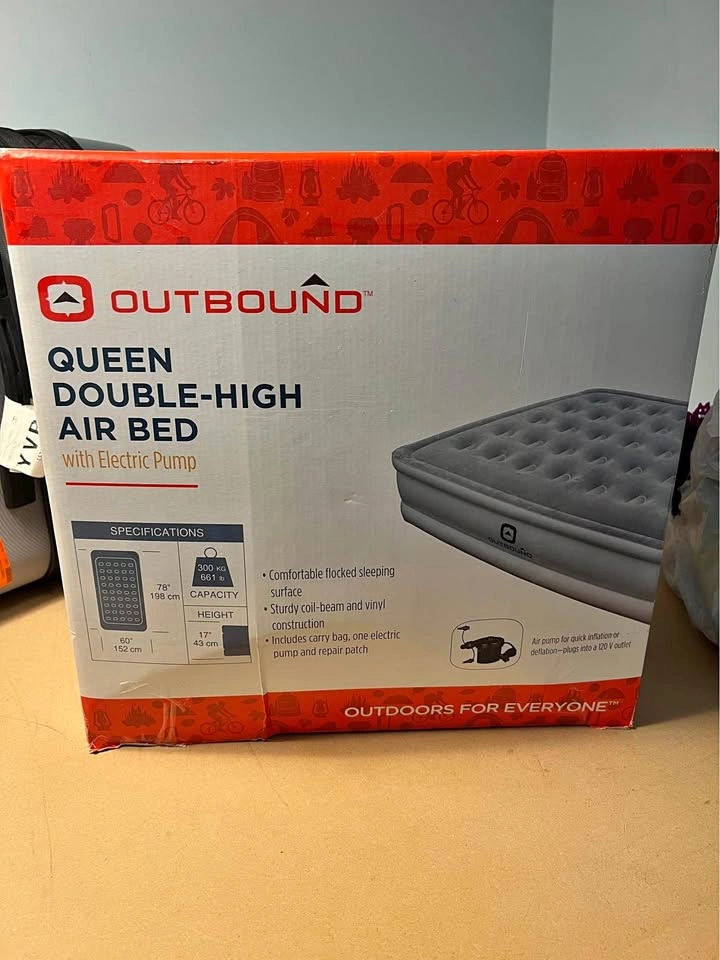 Outbound Double High Queen Air Bed