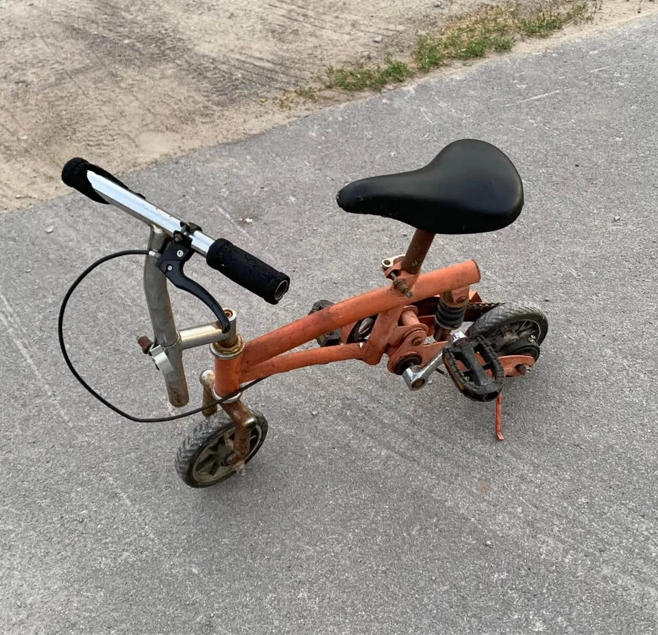 Vintage Mini Circus Bike - Miniature Clown Bicycle - photo 2