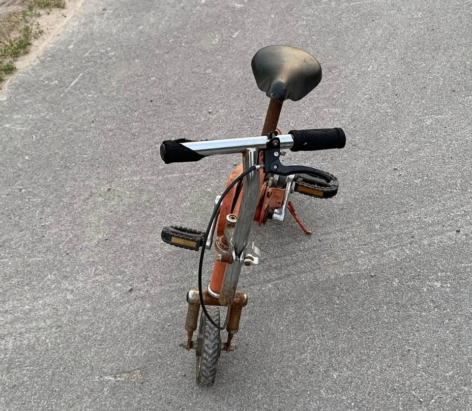 Vintage Mini Circus Bike - Miniature Clown Bicycle - photo 3