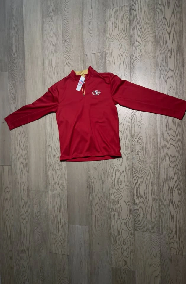 Brand New NFL San Francisco 49ers Quarter-Zip - Men's Large - photo 3