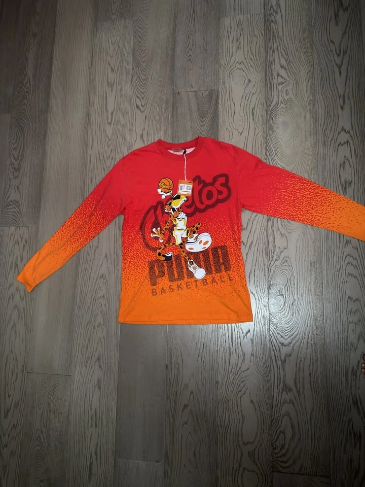 Brand New Puma x Cheetos Basketball Long Sleeve Shirt – Men's Si - photo 2