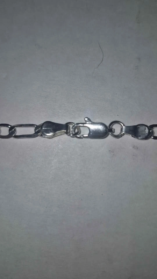 unstamped Silver Chain for kids or small adult - photo 4