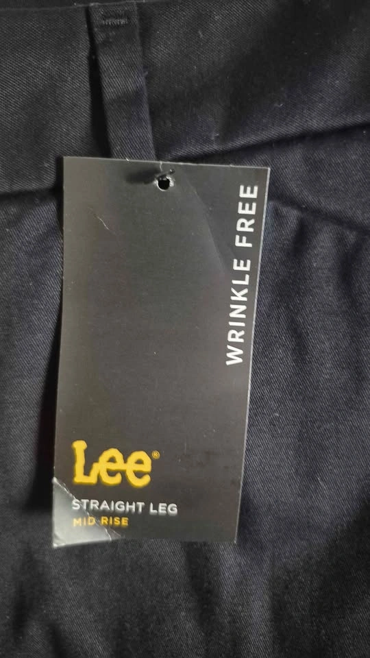 Lee Straight Leg Mid Rise Pants Size 16 Medium - photo 3