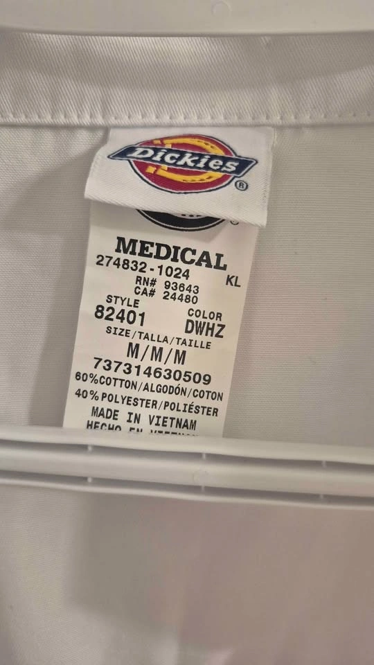 Dickies EDS Signature Medical Lab Coat sku 0551 - photo 4