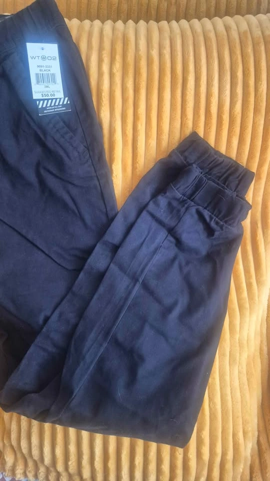 WT02 Black Jogger Pants Size 3XL - photo 2
