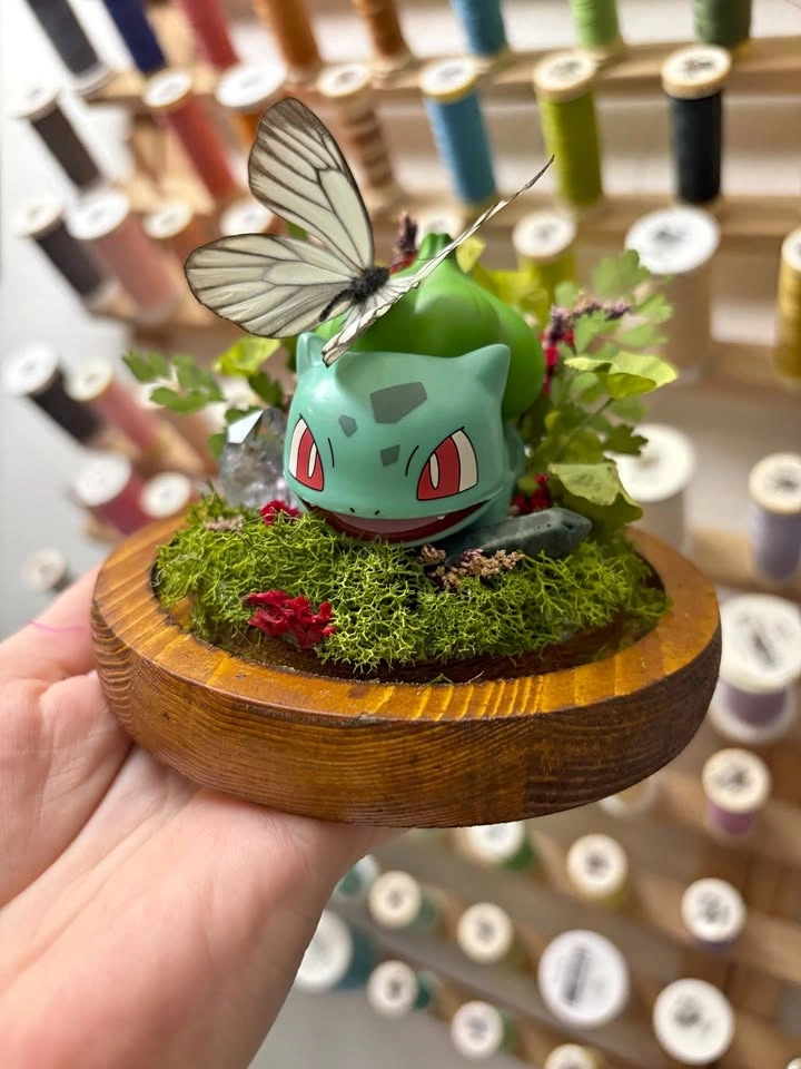 Bulbasaur and Butterfly Dome