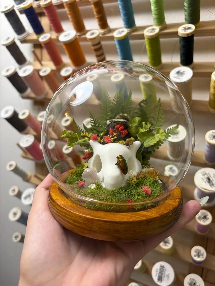 Cubone Skull Dome with Beetles/Bees - photo 2