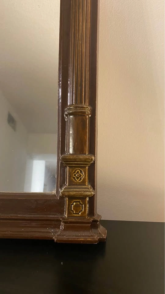 Vintage Italian Decorative Wall Mirror – Made in Italy - photo 4