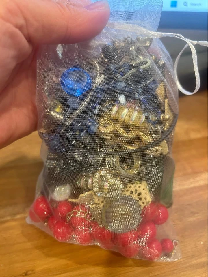 Assorted Costume Jewelry Lot for crafts
