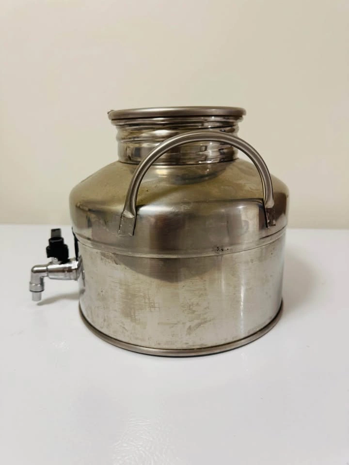 5-liter Sansone stainless steel fusti - photo 2
