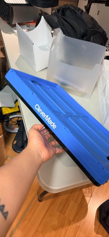 CleverMade Collapsible Storage Crate - photo 3