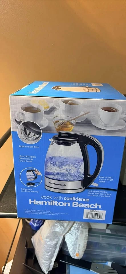 Hamilton Beach Compact Glass Kettle - photo 2