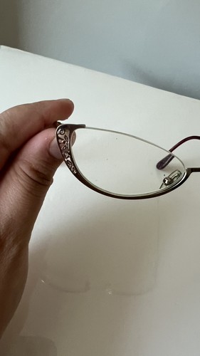 Vintage Anna Sui AS02504 AG Oval Eyeglasses Frames - photo 4
