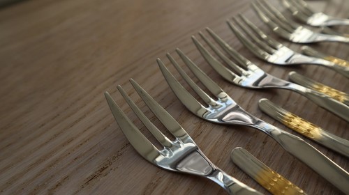 Freddy INOX 18/10 Stainless Server And Dessert Forks