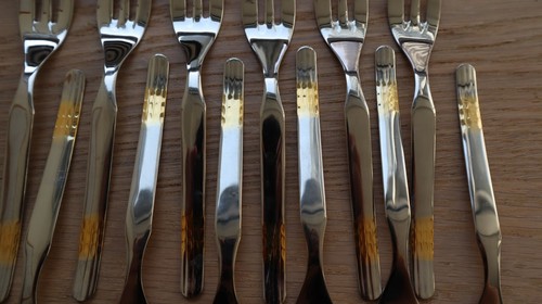 Freddy INOX 18/10 Stainless Server And Dessert Forks - photo 3
