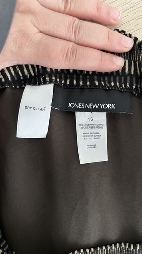 Jones New York Maxi Vintage Skirt 100% Silk - photo 3