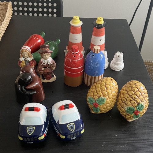 fun salt and pepper shakers Lot