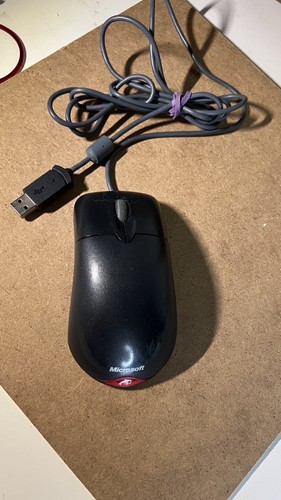 Microsoft black mouse USB Compatible - Tested! - photo 4