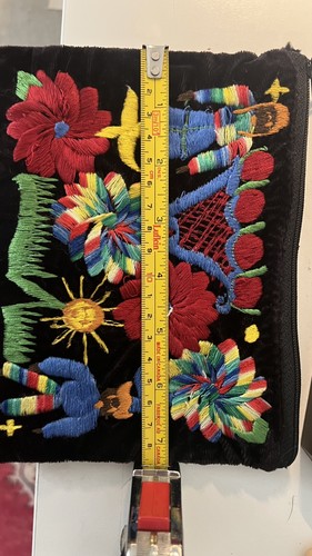 Handmade Mexican Embroidery large Wallet - photo 4
