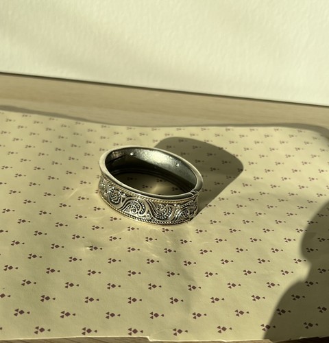 Kim Rogers Silver and Gold Toned Cuff Bracelet - photo 2