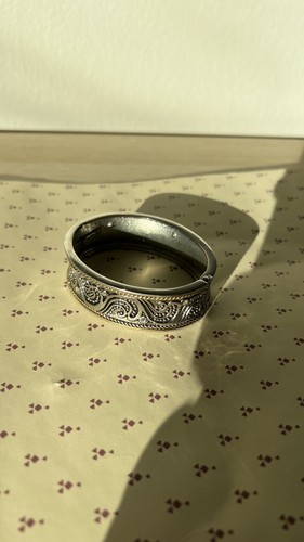 Kim Rogers Silver and Gold Toned Cuff Bracelet - photo 4