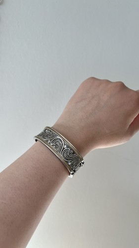 Kim Rogers Silver and Gold Toned Cuff Bracelet - photo 5