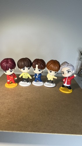 McDonald's BTS Tiny Tan 2025 Throwback Encore Toy Lot of 5