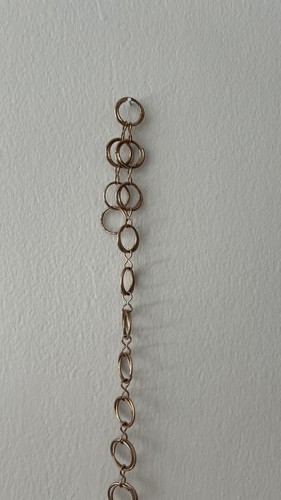 Belt Gold tone Metal Chain Link Hip High Waist S/M - photo 3