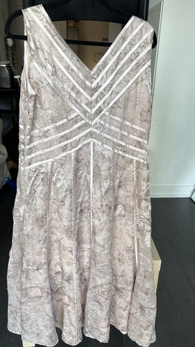 Jacques Vert sleeveless floral formal dress Y2k Style - photo 2