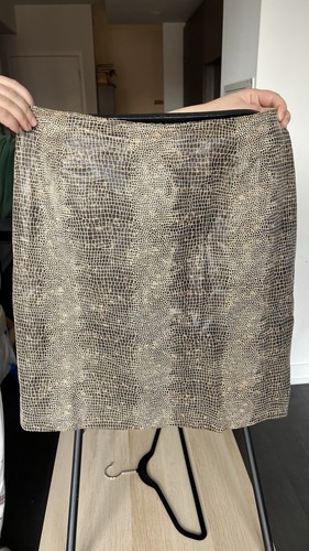 danier leather skirt Animal Print - photo 2
