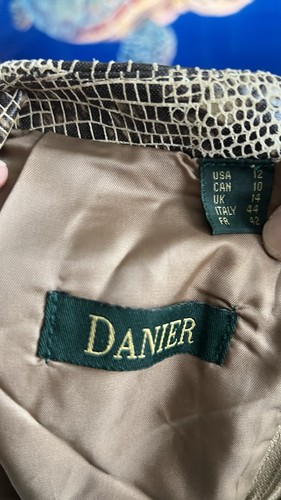 danier leather skirt Animal Print - photo 3