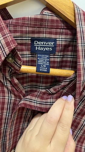 Soft Plaid Button up Denver Hayes Dress Shirt - photo 4