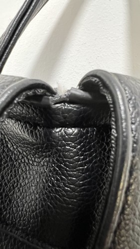 leather backpack women - photo 3