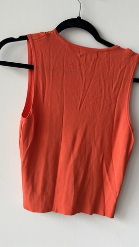 orange tank top women - photo 3