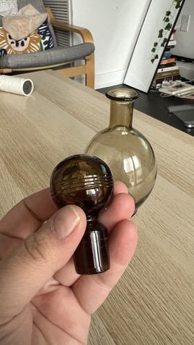 Smoked Glass Decanter - photo 3