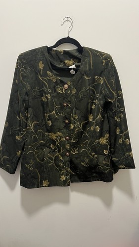 vintage floral blazer