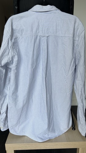 Le 31 par Simons Blue and White Striped Shirt - Men's XL - photo 2